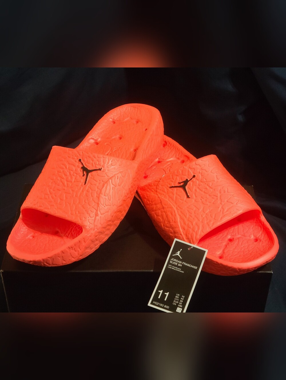 Jordan Franchise Slide "Hot Lava" New In Box! Men 11/Women 12